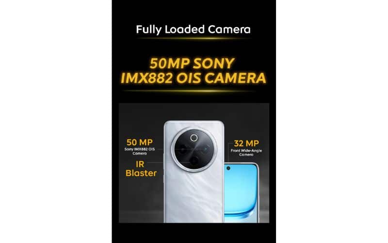 iQOO Z10 camera 50MP Sony IMX882
iQOO Z10 battery performance 7300mAh