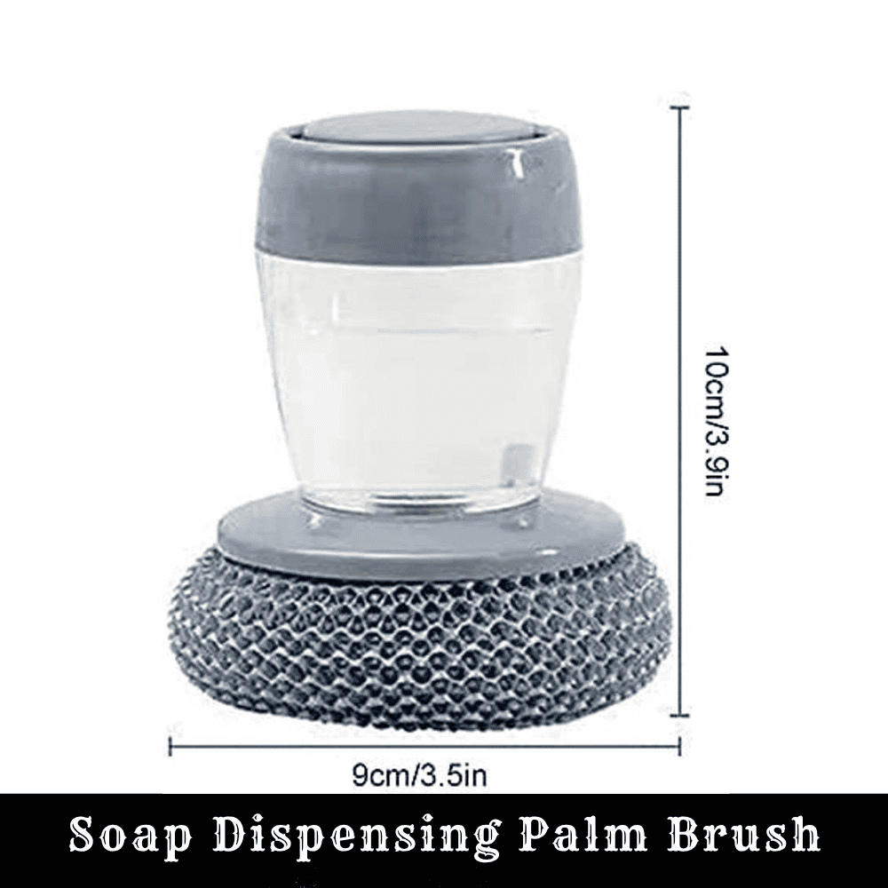Soap Dispensing Palm Brush
